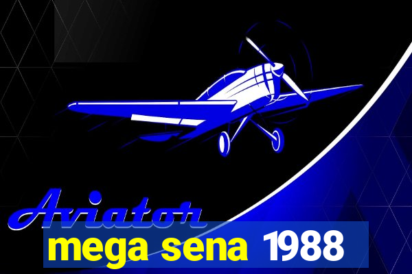 mega sena 1988